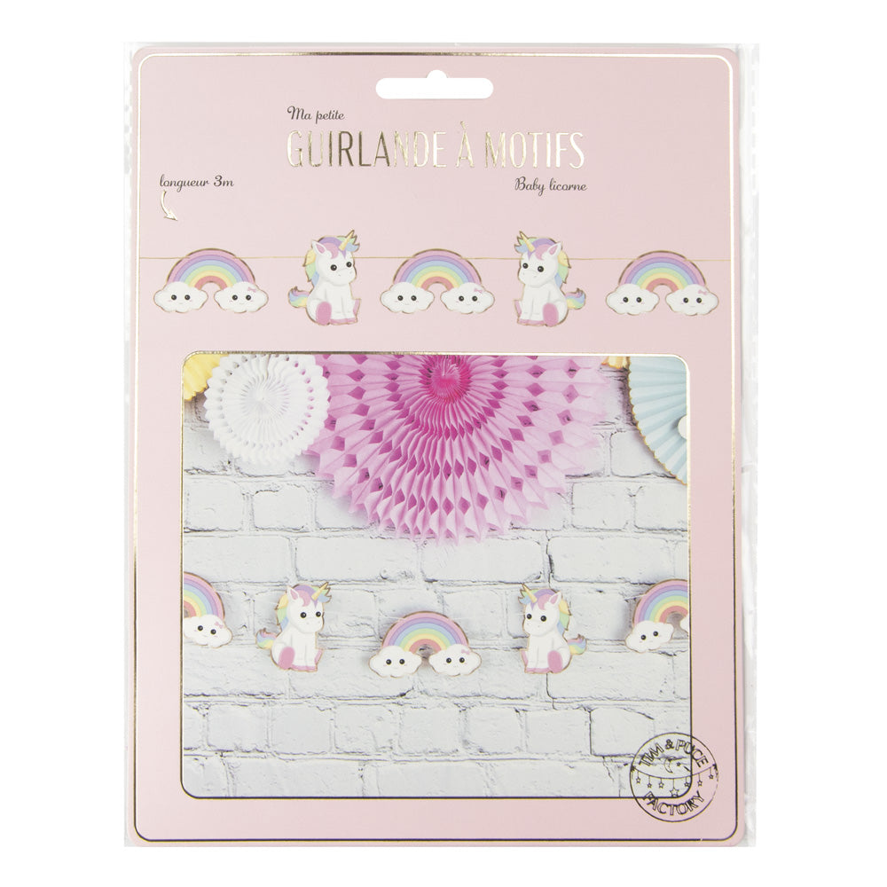 GUIRLANDE BABY LICORNE 3M