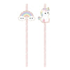 SET 10 PAILLES ROSES BABY LICORNE
