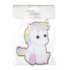 SET DE 8 INVITATIONS BABY LICORNE