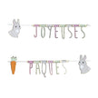 GUIRLANDE LETTRES JOYEUSES PAQUES LAPINOU 1.80M