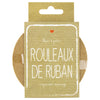 SET DE 3 ROULEAUX DE RUBAN IMPRIME MARIAGE