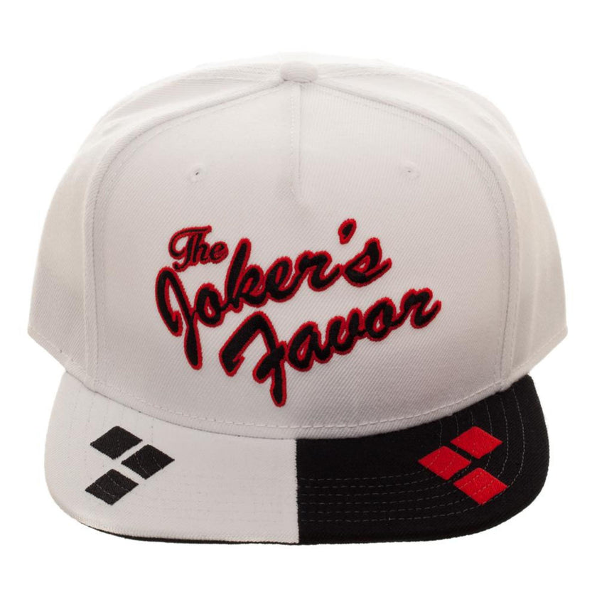 Casquette Harley Quinn blanche