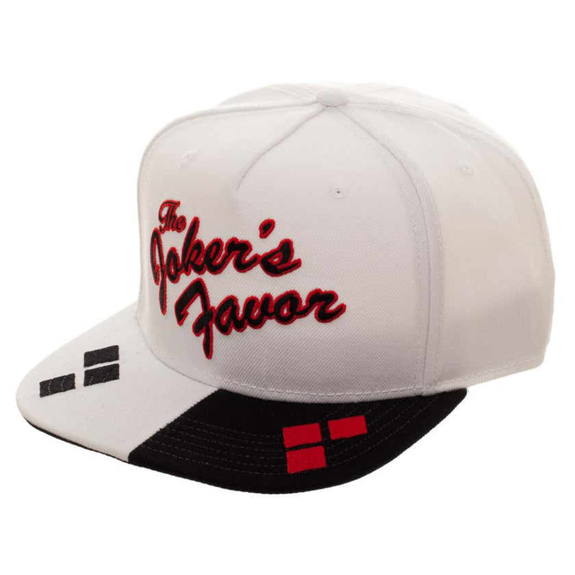 Casquette Harley Quinn blanche