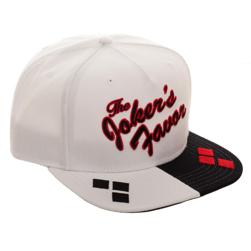 Casquette Harley Quinn blanche