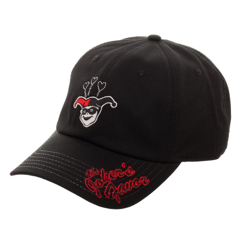 Casquette Harley Quinn noire