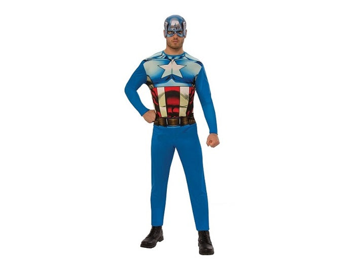 déguisement captain america™ avengers™ adulte taille l
