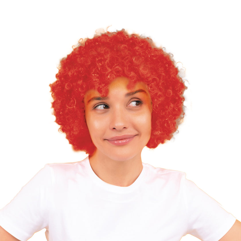 PERRUQUE POP ROUGE