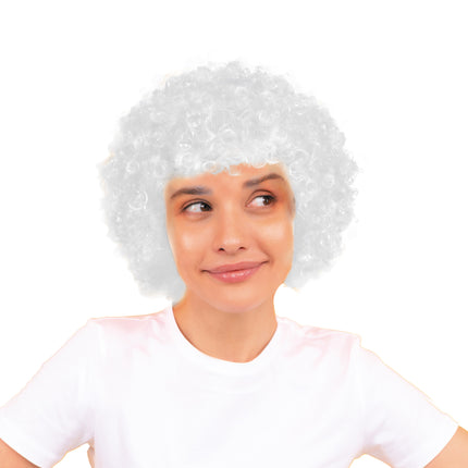 PERRUQUE POP BLANCHE