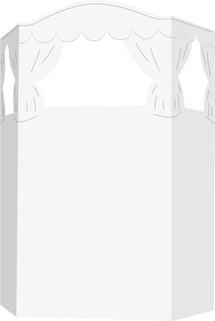 THEATRE A DECORER EN CARTON RECYCLE