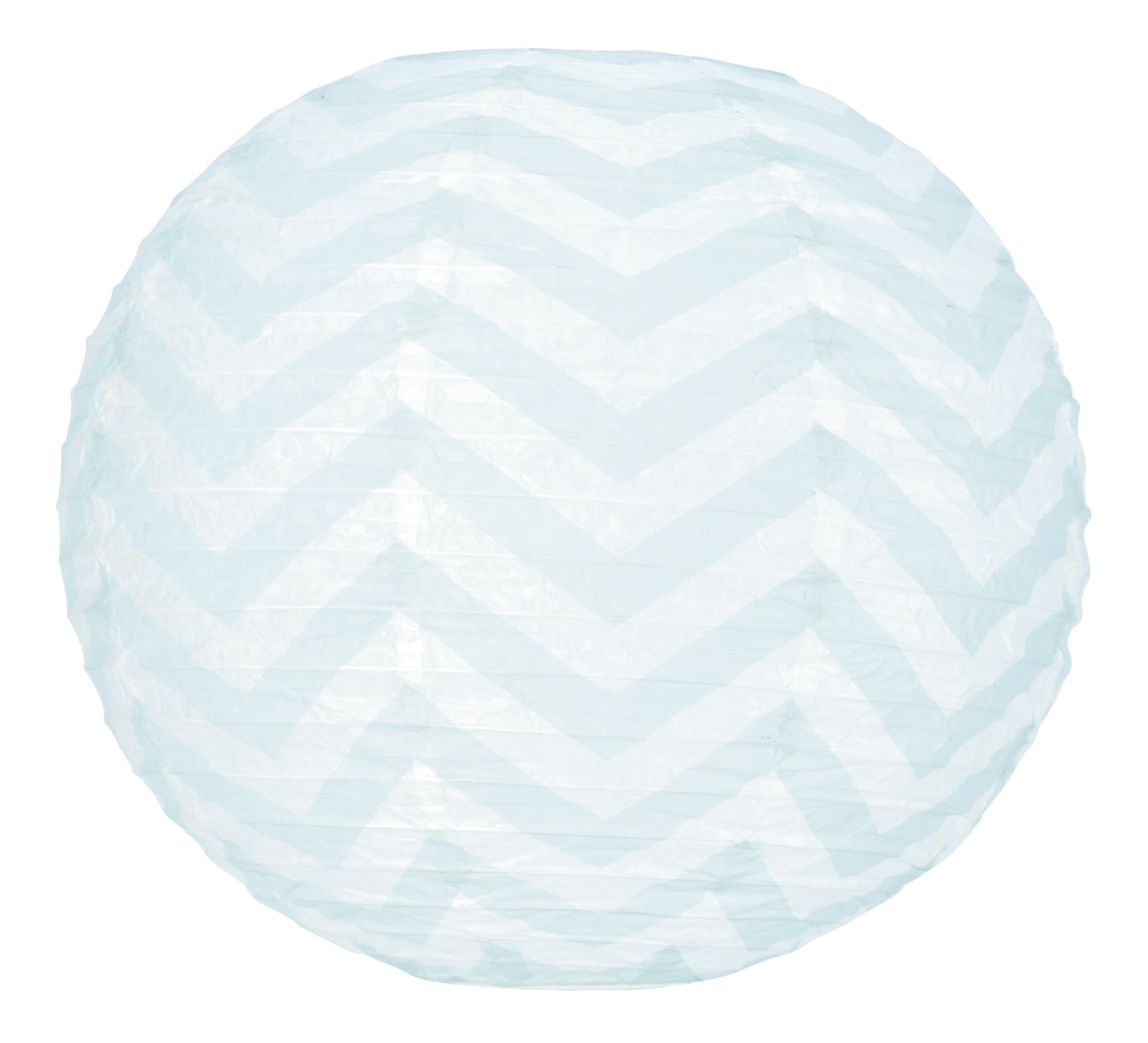 LANTERNE CHEVRONS BLEUS 35CM