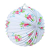 LAMPION SHABBY BLANC 30CM