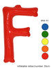 ''f'' lettre gonflable 35cm