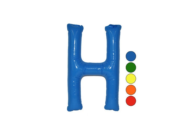 ''h'' lettre gonflable 35cm