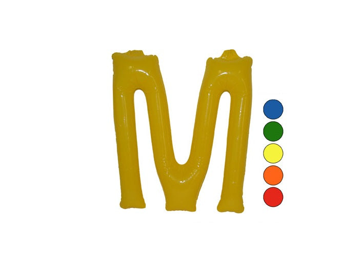 ''m'' lettre gonflable 35cm