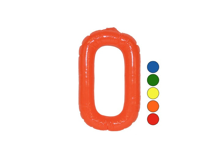''o'' lettre/chiffre gonflable 35cm