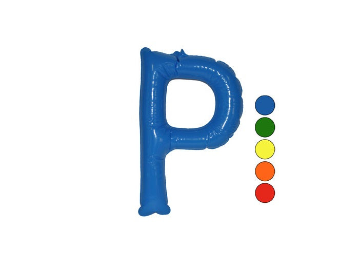 ''p'' lettre gonflable 35cm