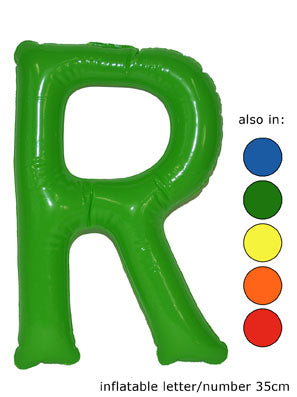 ''r'' lettre gonflable 35cm