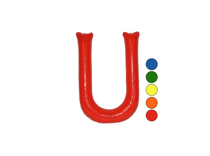 ''u'' lettre gonflable 35cm