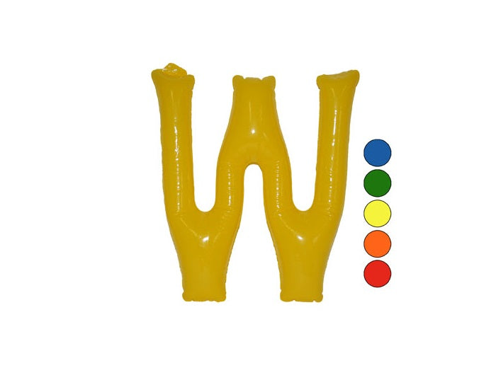 ''w'' lettre gonflable 35cm