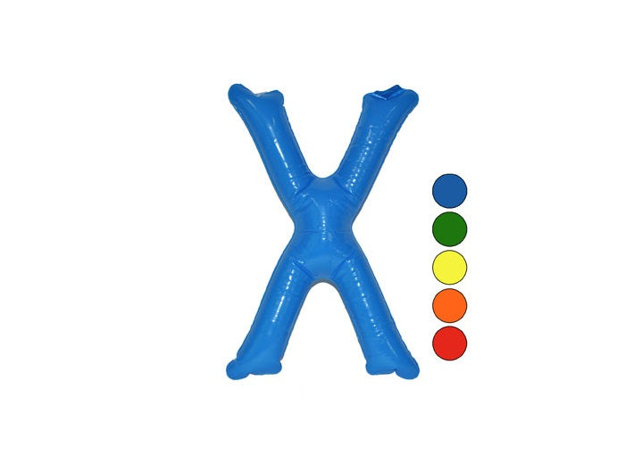 ''x'' lettre gonflable 35cm