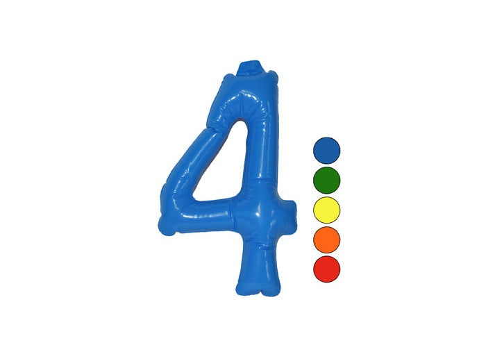 ''4'' chiffre gonflable 35cm