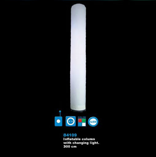 colonne gonflable - column 3m with remote and led