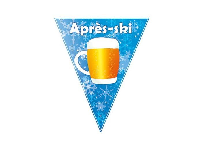 guirlande 10 fanions après-ski 5m