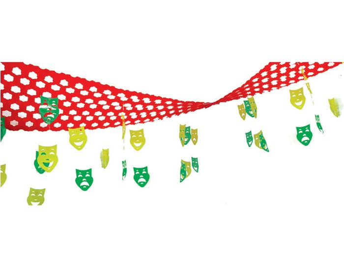 guirlande avec suspensions clown 1m90