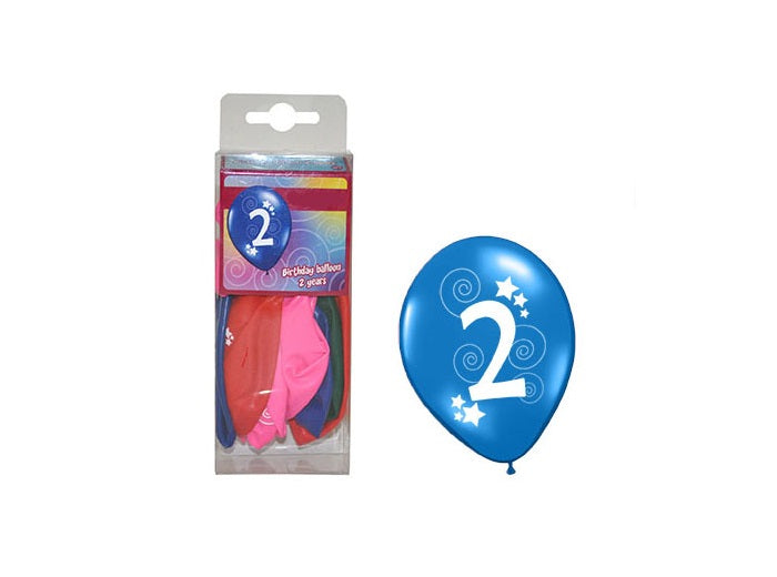 lot de 12 ballons 2 30cm