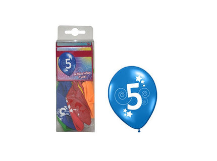 lot de 12 ballons 5 30cm