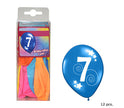 lot de 12 ballons 7 30cm