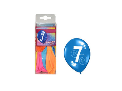 lot de 12 ballons 7 30cm