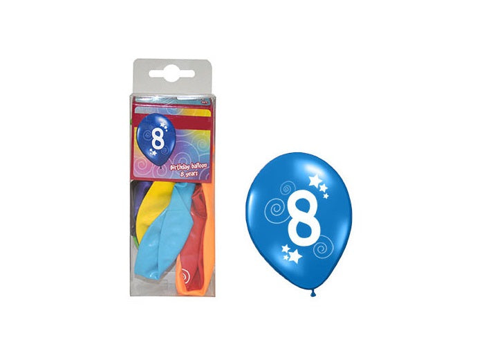 lot de 12 ballons 8 30cm