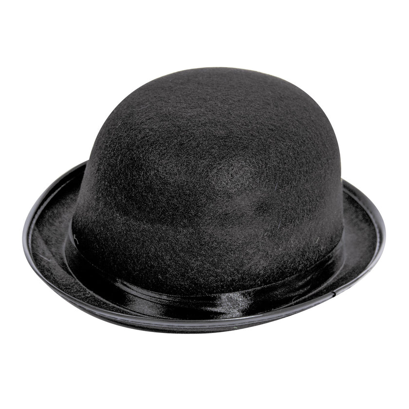 CHAPEAU MELON FEUTRE NOIR