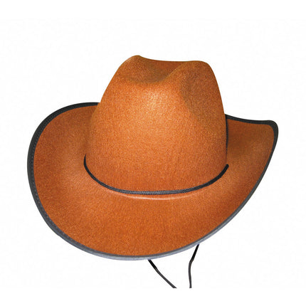 CHAPEAU COWBOY MARRON
