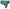 nappe en plastique fleurs tahiti 1.40x2.75m bleu