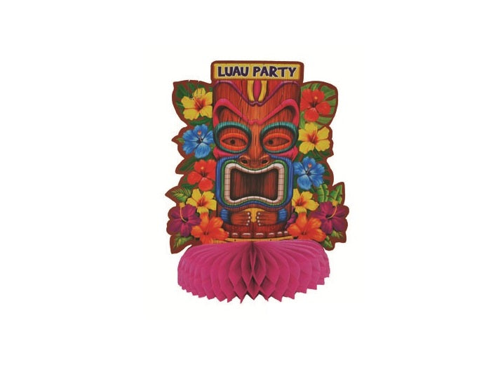 décoration de table totem luau party