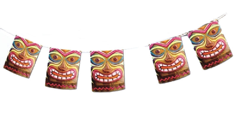 guirlande totems tiki 3m65