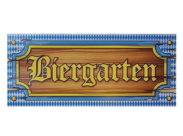 lot de 2 décorations murales oktoberfest 50cm