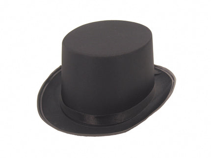 HAUT DE FORME TISSU NOIR LUXE