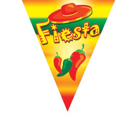 guirlande 10 fanions fiesta 5m