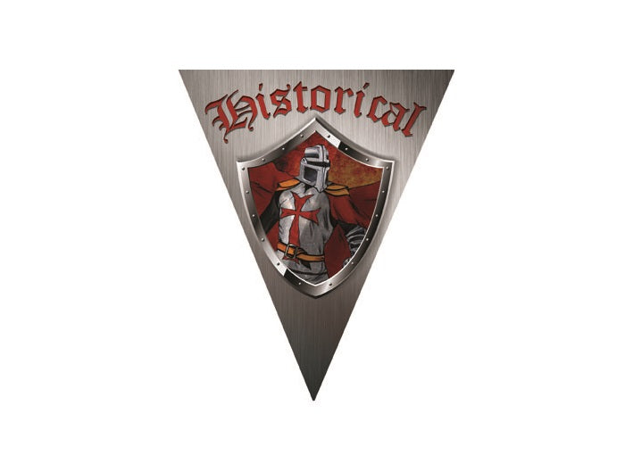 guirlande 10 fanions historical 5m