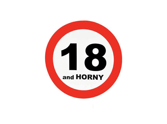 décoration murale limitation 18 ans 50cm