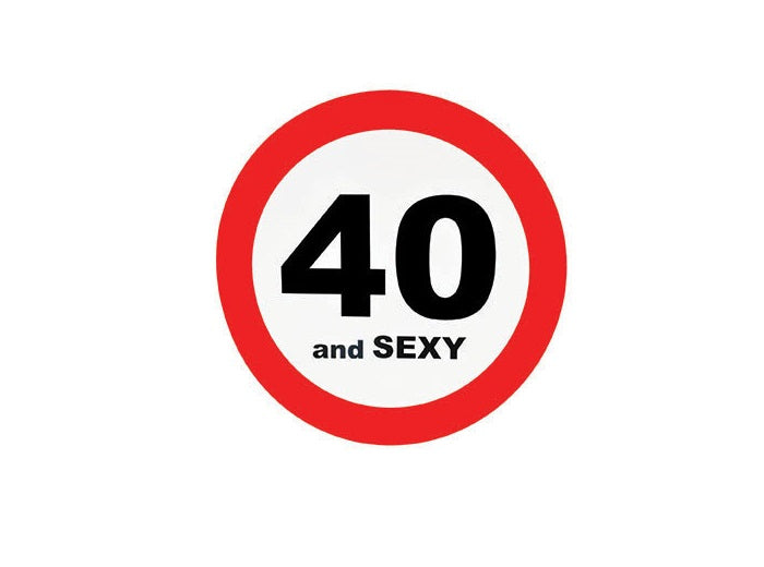 décoration murale limitation 40 ans 50cm