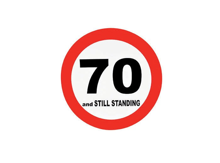 décoration murale limitation 70 ans 50cm