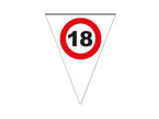 guirlande 10 fanions 18 ans 5m new