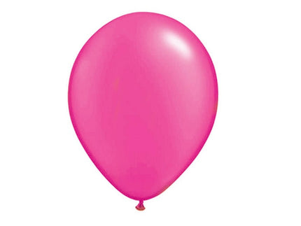 ballon latex opaque rose 29x40cm