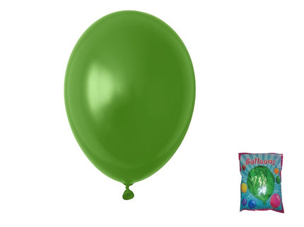 ballon latex opaque vert 29x40cm