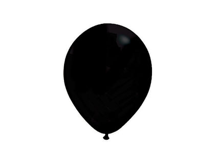 ballon latex opaque noir 29x40cm