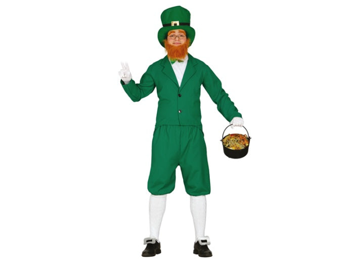 déguisement leprechaun homme 5pcs taille m/l